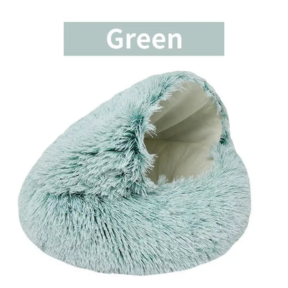 Winter Plush Pet Bed 