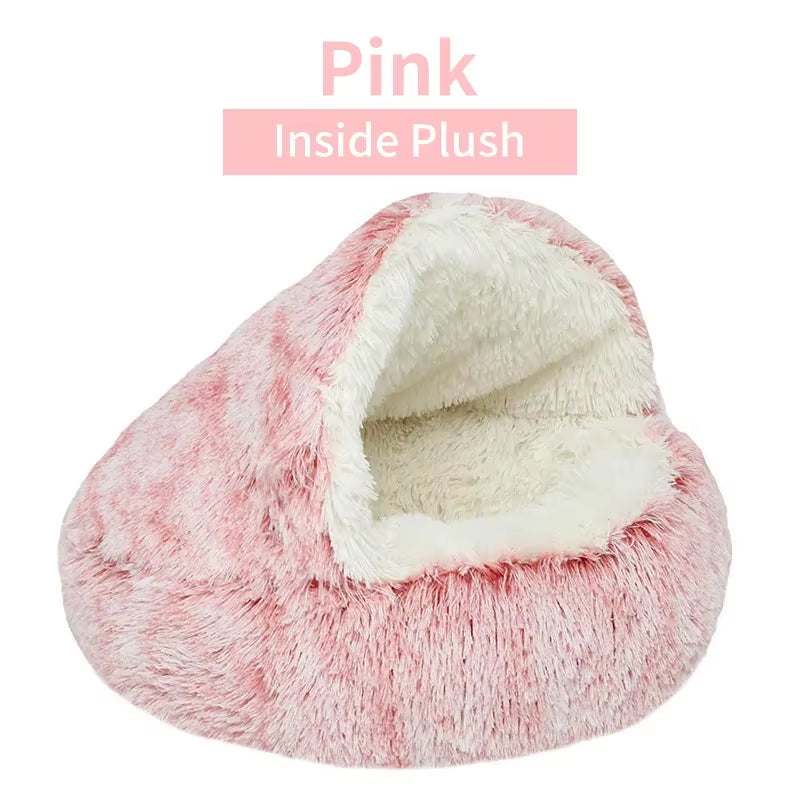 Winter Plush Pet Bed 