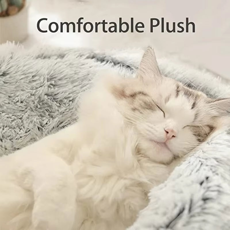 Winter Plush Pet Bed 