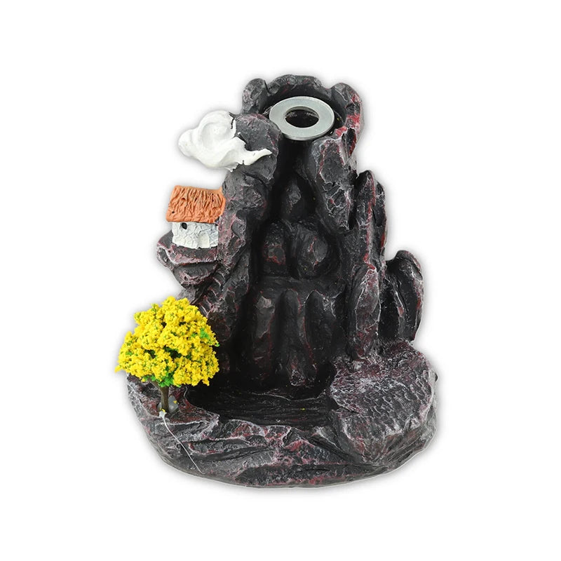 Mountain Waterfall Incense Burner